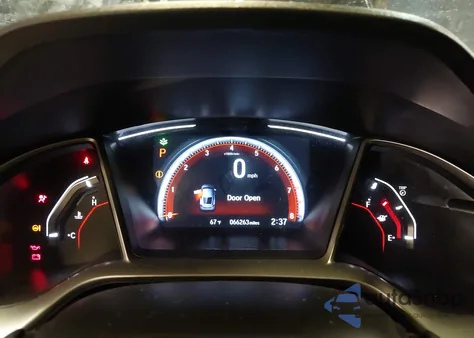 2019 Honda Civic Sport из США, поврежденный, VIN 2HGFC4B86KH309435